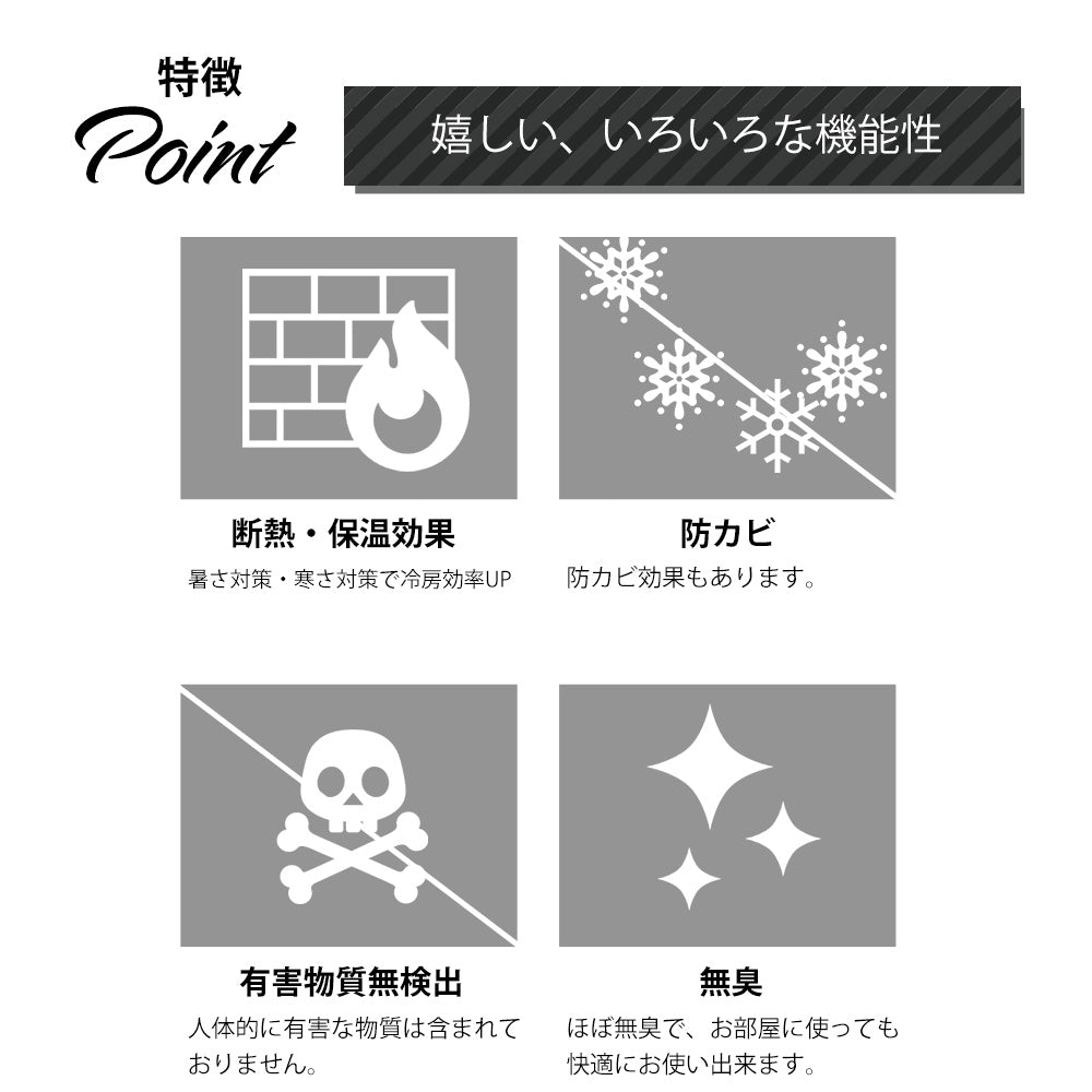賃貸 OK!レンガ 白 壁紙 クッションシート 壁 1枚~